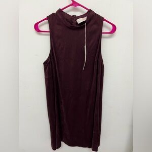 NEW NWT Amanda Uprichard  Dress Tunic Size S Burgundy